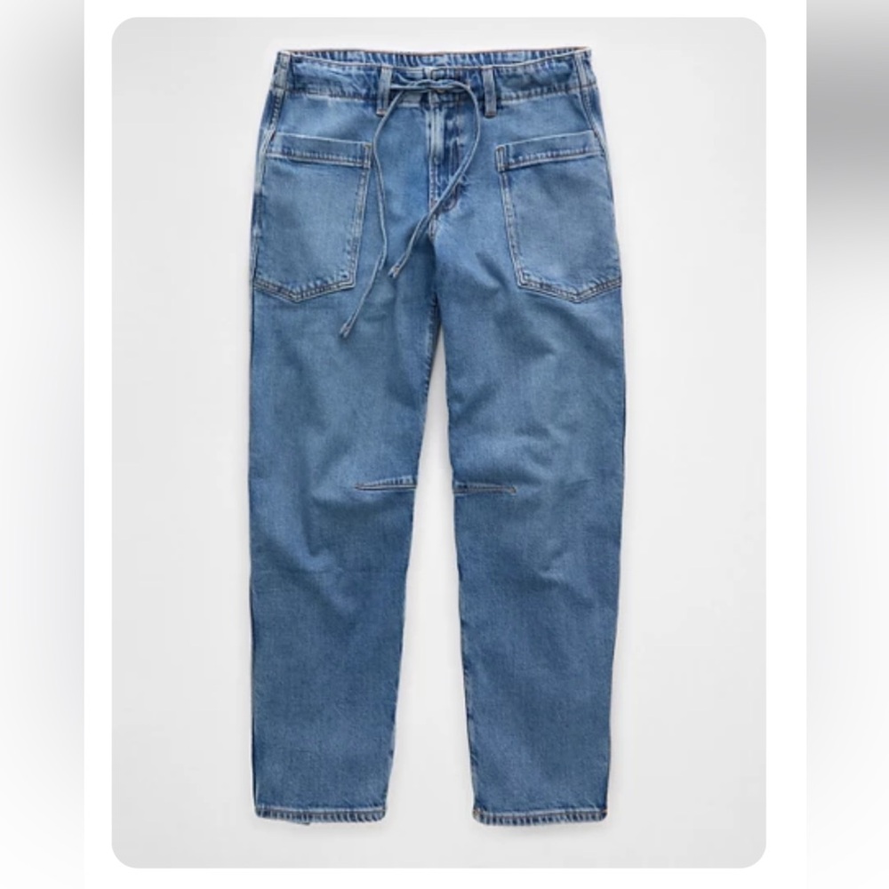 American Eagle Stretch Barrel Jeans
